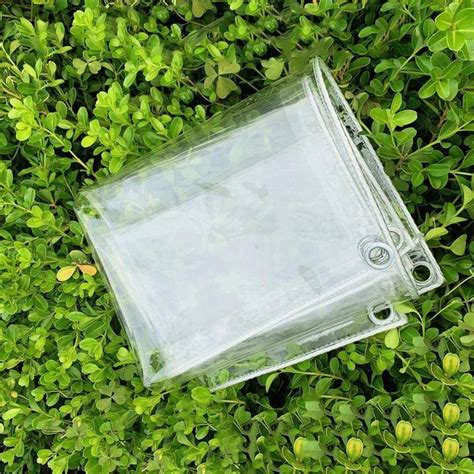 DEWAN SONS Plastic Transparent Tent - For PVC Waterproof Tarpaulin 5 x ...