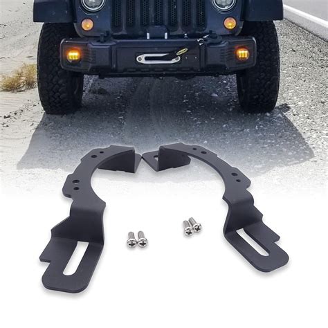 Xjmoto 4 Inch Led Fog Light Front Bumper Mounting Brackets | Desertcart ...