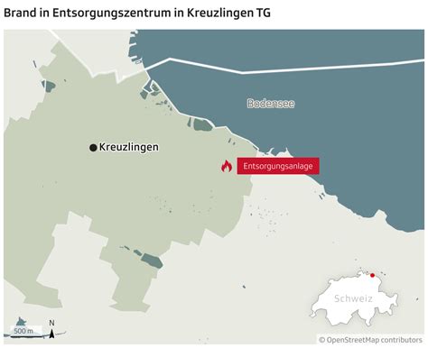Vollbrand im Thurgau - Feuer in Entsorgungsanlage Kreuzlingen unter ...