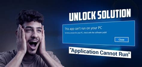 This Application Cannot Run On Your Computer 的图像结果