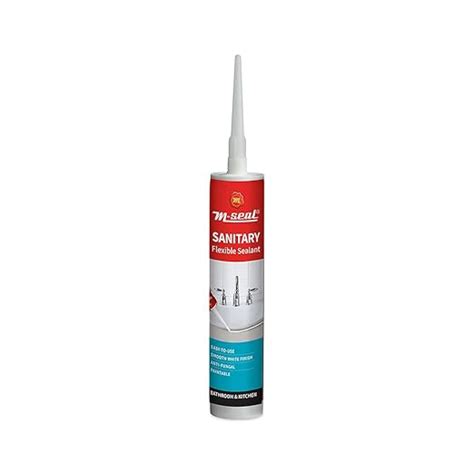 Pidilite M-Seal Sanitary Flexible Sealant - Suitable for Bathroom ...