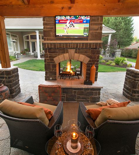Diy Patio Fireplace - DIY Home Renovation Ideas