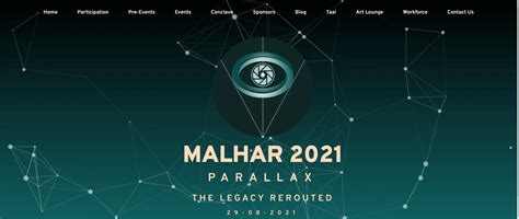 Malhar 2021 Website Accessibility |Varun ManojKumar