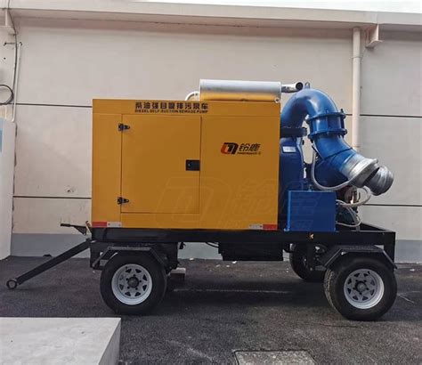 移动式防汛大流量抢险排涝抽水泵车--贝德科技集团有限公司