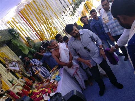 Megastar Chiranjeevi at Ram Charan's RC 11 movie launch - Photos,Images ...