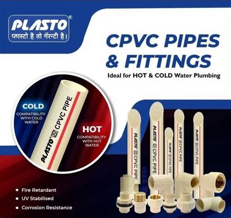Industrial Cpvc Pipe - Cpvc Pipes Plasto Service Provider from Bhopal