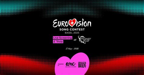 Eurovision Song Contest Live Screening & Trivia, Mercury House, St ...