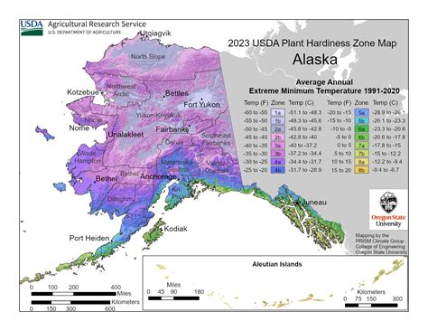 Alaska Plant Hardiness Zones Map And Gardening Guide - Gardenia Organic