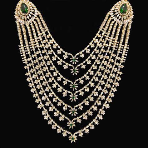 Exquisite Long Layered Rani Haar Design [CZ Stones] – Sneha Rateria Store