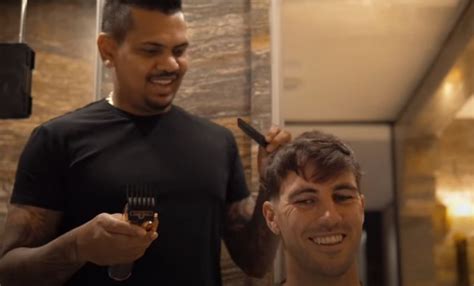 IPL 2021: Pat Cummins shares clip of getting haircut from 'team barber ...