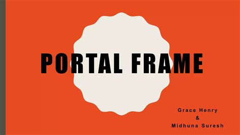 Image result for Portal Frame Structure Examples