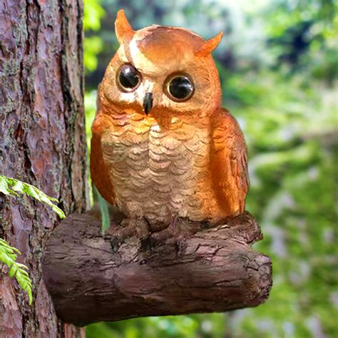 Owl Statue for Garden | Enchanting Outdoor Owl Statue – Glow Garden