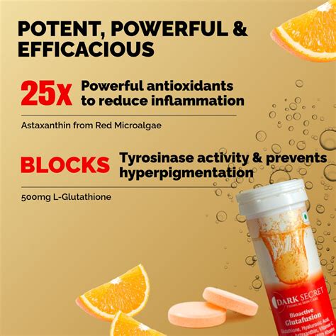 Dark Secret Bioactive Glutafusion Tablet (Orange)