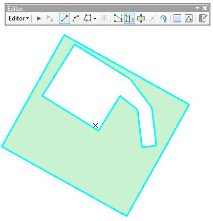 ArcMap File Clip Shapefile 的图像结果