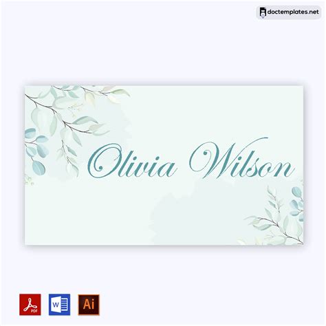 18+ FREE Employee Name Tag Templates