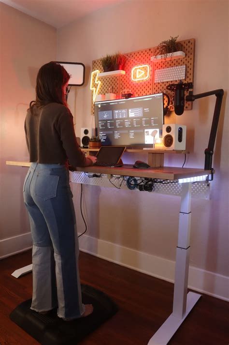 Image result for Computer Desk Dual Monitor Setup