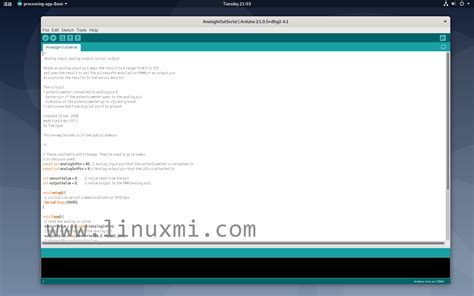 Arduino Linux 的图像结果