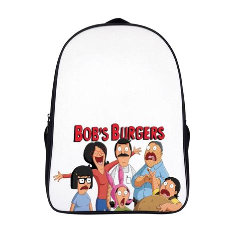 Bob's Burgers 16 Inch Backpack Book Bag Outdoor Daypack Multifunctional ...