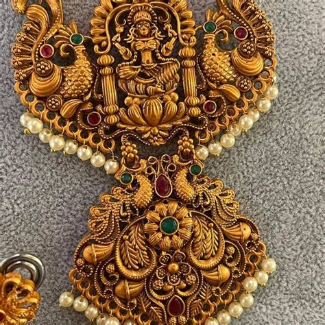 Buy Temple Jewellery Online In India - Etsy India