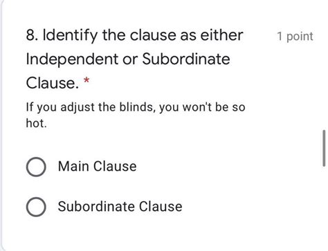 What’s the answer? Independent or subordinate? - Brainly.in