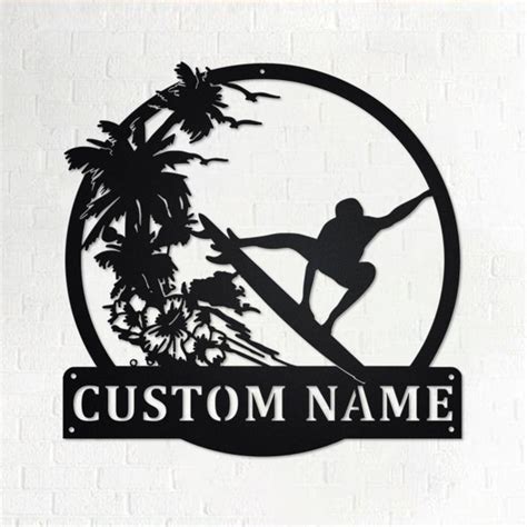 Buy Surfing Sculpture Metal Online In India - Etsy India
