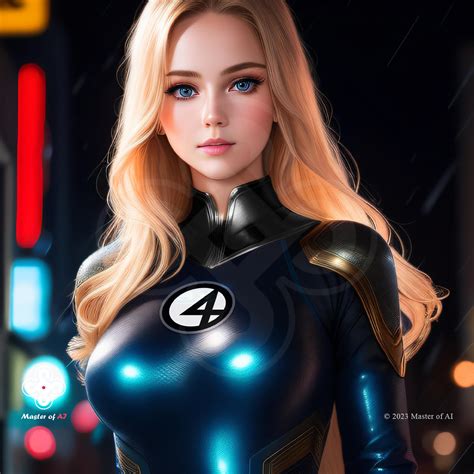 Invisible Woman - Fanart by MasterofAI on DeviantArt