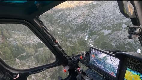 Falcon 30 helicopter crew rescues fatigued man in remote terrain