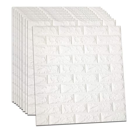 TLISMI 1 Pc PE Foam Brick Wallpapers DIY Self Adhesive 3D Brick Design ...