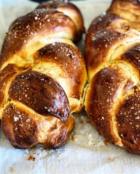 Challah Bread with Salt and Pepper Recipe - Jessie Sheehan Bakes