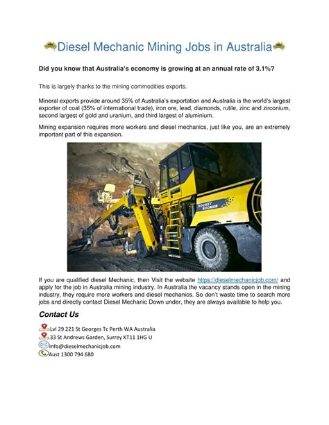 PPT - Mining Job in Australia PowerPoint Presentation, free download - ID:8017272