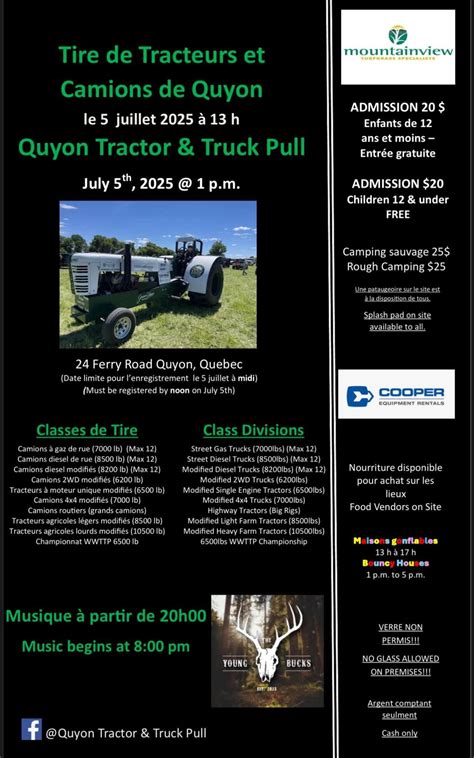 Quyon Tractor and Truck Pull, 24 chemin du Ferry, Quyon, QC, Arnprior ...