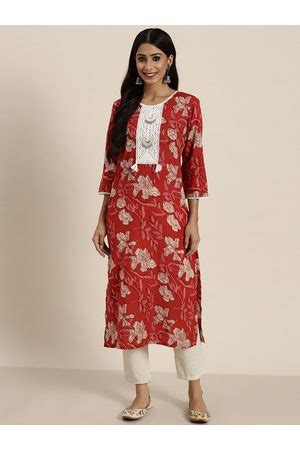 Rain & Rainbow Kurtas for Women | FASHIOLA.in