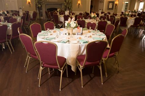 Plum Brook Country Club Reception Setup