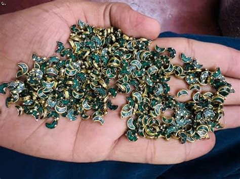 Tanisha Fashions Kundan Stone for Jewellery Making | Moon Shaped ...