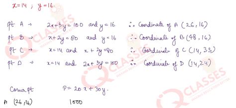 Class 12 ISC Maths Important Questions Chapter Linear-Programming
