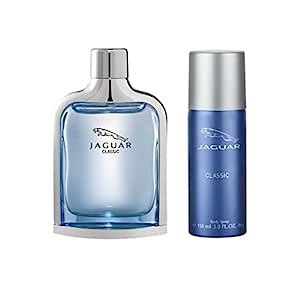 Jaguar Classic Blue Eau de Toilette 100ml + Classic Deodorant Spray ...