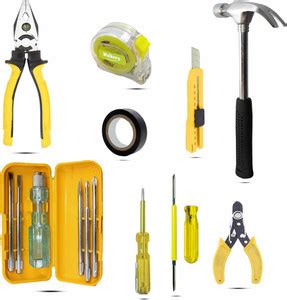 Walkers WKCB81M1 9Pcs Useful Hands Tools Hammer+Plier+5in1 Screwdriver ...