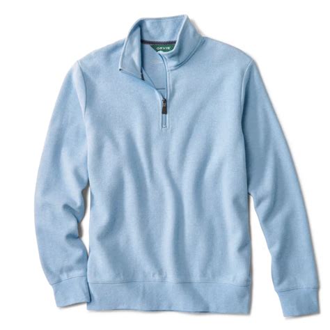 Softest French Rib Quarter-Zip Pullover | Orvis