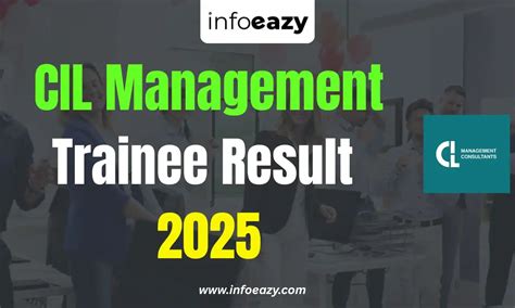 CIL Management Trainee Result 2025 Out, Download Score Card @coalindia.in