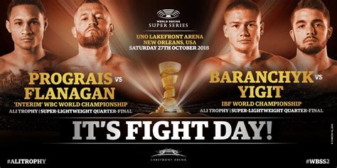 WBSS: Прогрейс – Фланаган, Баранчик - Йигит. Прямая трансляция, где ...