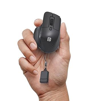 Amazon.in: Buy Portronics Toad Mino Rechargeable Bluetooth Mouse with ...