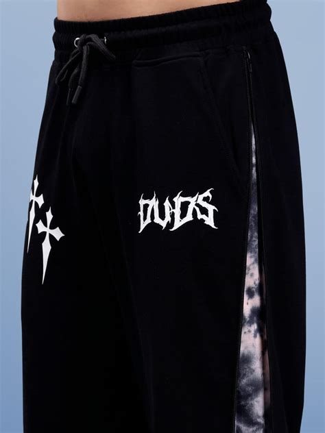 ZIPPER PANEL COTTON JOGGERS BEIGE | Buy Online at Wearduds India