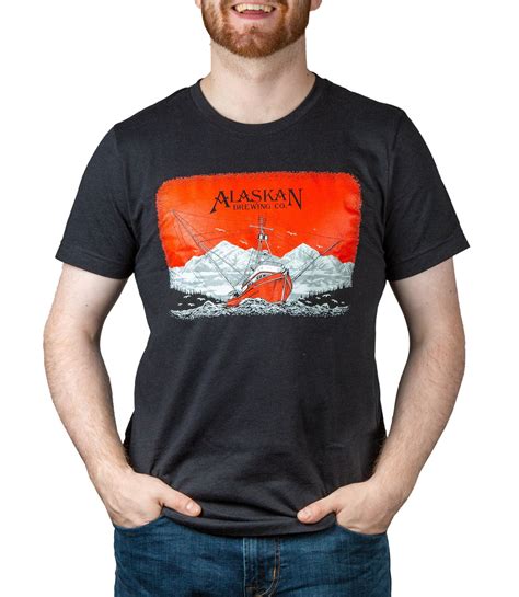 Amber Ale Can Label Tee | Alaskan Brewing Co.