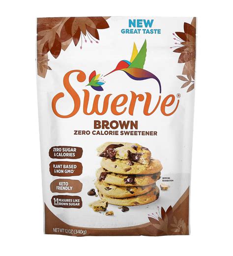 Swerve Brown Sugar - Keto-Friendly, Zero Sugar, Low Carb Sweetener (34 ...