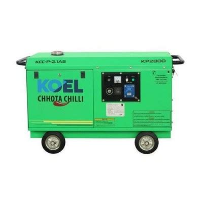 Buy Kirloskar Single Phase Portable Petrol Gensets - KCC-P-2.1 AS | Buy ...