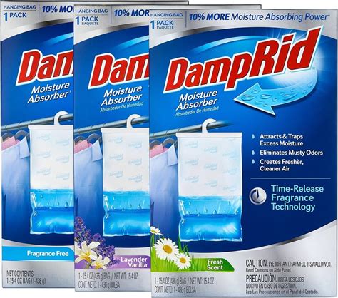 Amazon.com - Damp Rid Variety Moisture Absorber, 15.4oz 1 Powder Fresh, 1 Lavender Vanilla, & 1 ... - what is the smell of damp