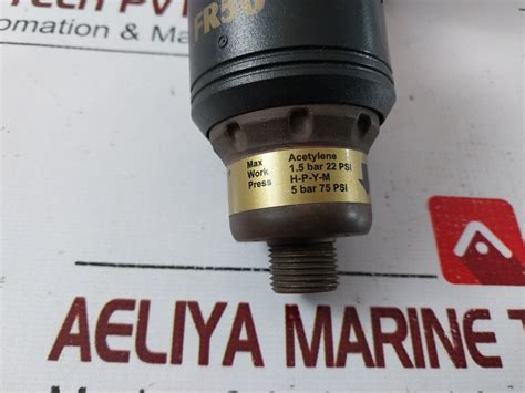 Unitor R700 Plus Acetylene Pressure Regulator Fr50 Flashback Arrester ...