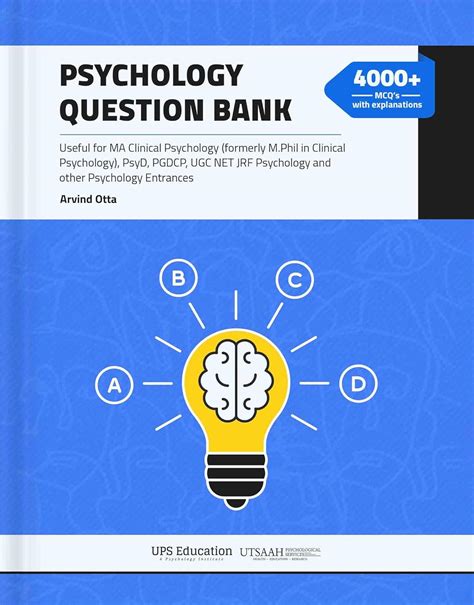 Buy Psychology Question Bank | M.Phil Clinical Psychology, MA Clinical ...