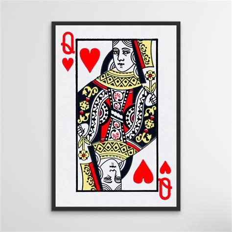 Playing Cards King And Queen Of Hearts