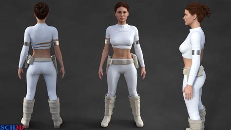 SW Padme Geonosis Outfit Tests 02 by SCH3D on DeviantArt